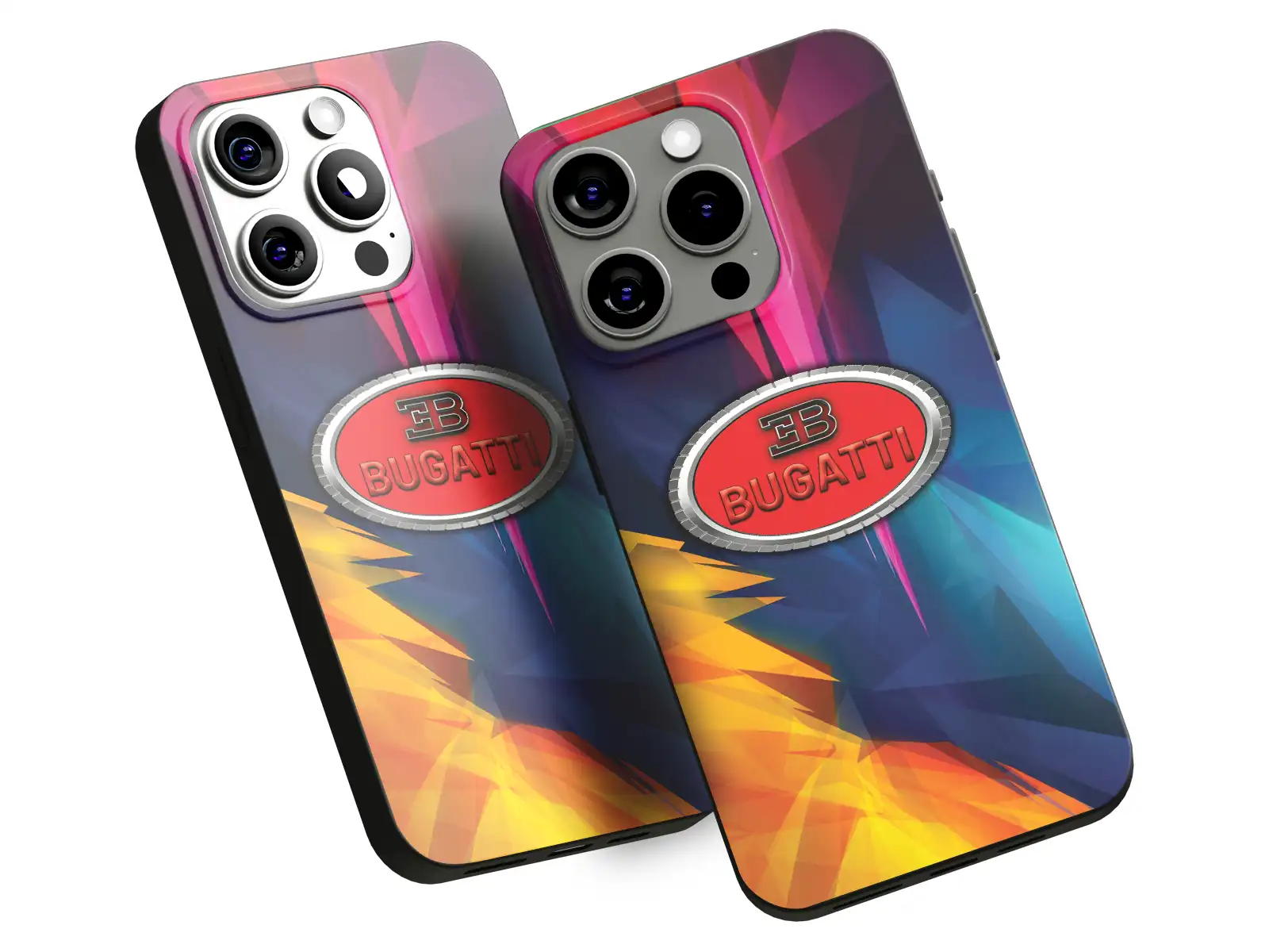 Bugatti Custodia Cellulare Look Drift Corsa Sportiva